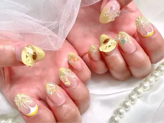 ネイル ゆりか ジョアアンジェ福島のネイルデザイン