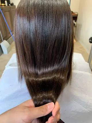 ロング カラー TAKA 髪質改善のヘアスタイル