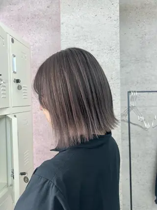 ショート アンナ🦋海外ヘア バレイヤージュのヘアスタイル