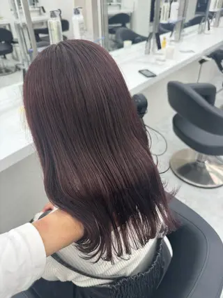 カラー noa🫧美髪/ 透明感カラーのヘアスタイル