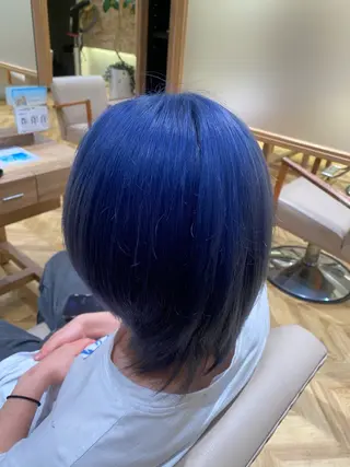 ショート カラー 植田 颯真のヘアスタイル