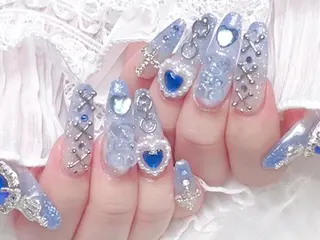 メンズ ネイル Bloom kabukiのネイルデザイン