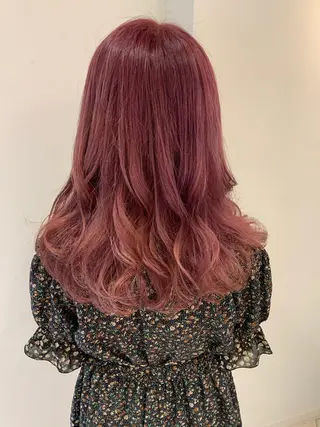 ロング 韓国風ヘア♡ runaのヘアスタイル