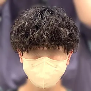 パーマ メンズ メンズ縮毛矯正 ♠️店長下平隼人のヘアスタイル