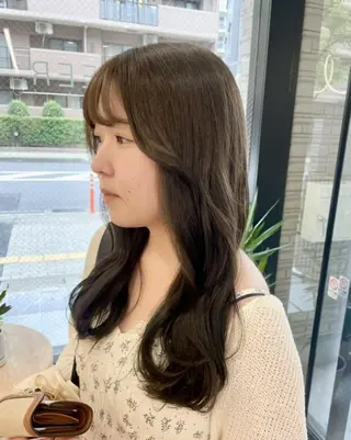 ロング カラー Saki サキのヘアスタイル