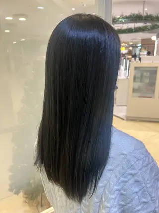 ロング カラー 艶質改善/縮毛矯正 ササキナツミのヘアスタイル