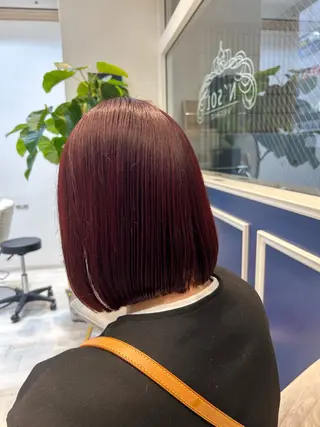 ショート カラー 鈴村 大介のヘアスタイル