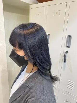 ミディアム ココロ☀️ CLUTCH天王寺店のヘアスタイル