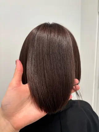 ミディアム カラー 🐭花小金井 かがり お洒落パーマ🐭のヘアスタイル