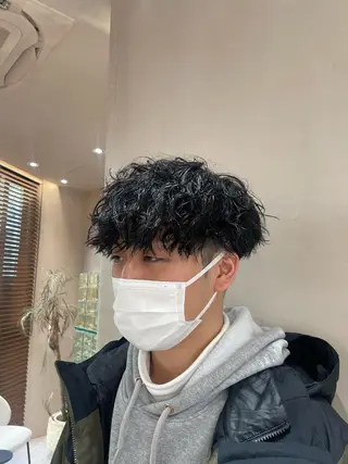 ショート パーマ メンズ 渋谷/メンズ特化/ 女子ウケ/FUKAのヘアスタイル