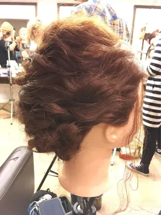 ヘアアレンジ 平 一裕のヘアスタイル