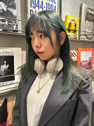 ロング カラー デザインカラー❤︎ イシイレイのヘアスタイル