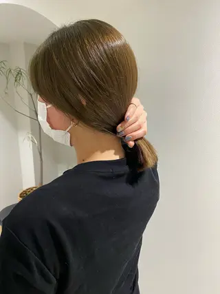 カラー fab.所属・檜 果歩のヘアスタイル