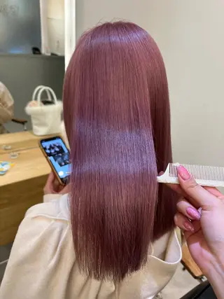 セミロング ♡可愛い艶髪特化♡ 艶髪先生のヘアスタイル