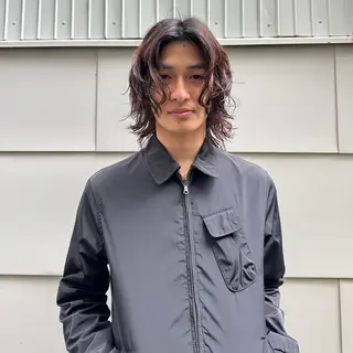 ミディアム 横田 航輔のヘアスタイル