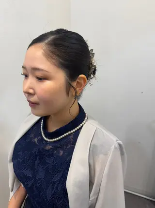 セミロング ヘアアレンジ Dxxxx III所属・オシャレ女性目線の 大人メンズ❁⃘*.ﾟのヘアスタイル