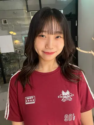 セミロング ユウナ🎀レイヤー/ 暖色カラーのヘアスタイル