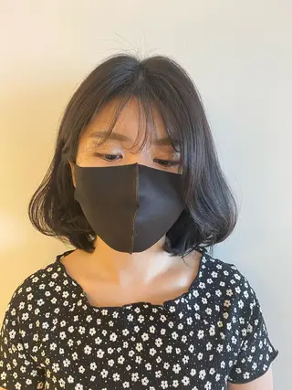 ショート カラー パーマ 韓国hair ·͜· watanabeのヘアスタイル