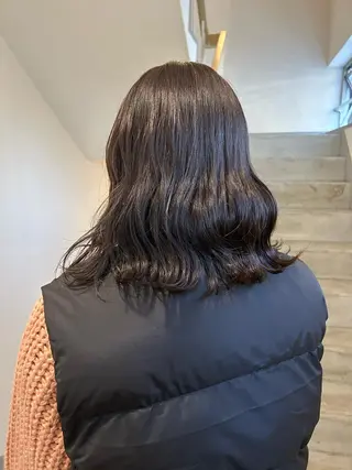 セミロング sliver renのヘアスタイル