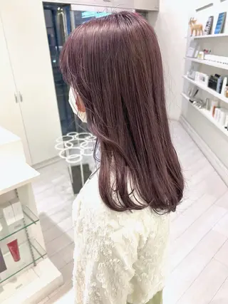 セミロング カラー ParveMix ♡白神みやびのヘアスタイル