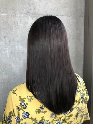 ロング カラー 大栗 佑也  髪質改善のヘアスタイル