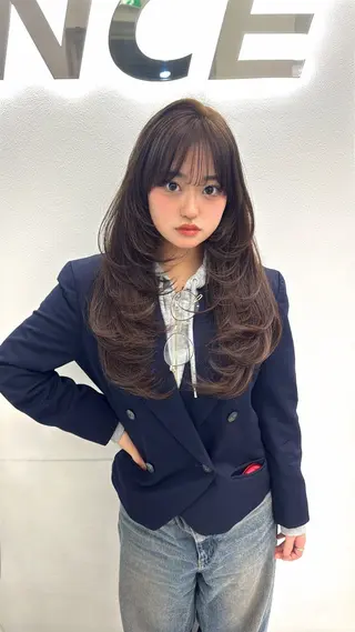 ロング カラー 🎀愛されgirly ヘア🫧Ayakaのヘアスタイル