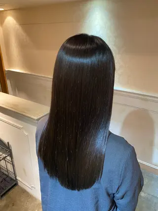 ロング カラー 癖毛&ダメージ改善 カット/soyaのヘアスタイル