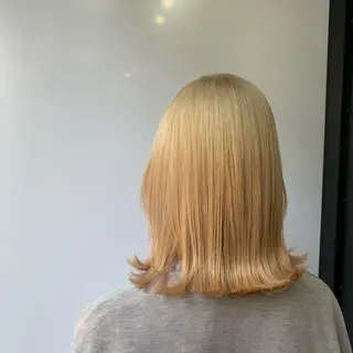 🎀taro ブリーチなしカラーのヘアスタイル