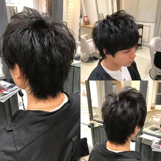 メンズ Livnaリヴナ立川所属・レイヤー/ハイライト /立川/赤池宏隆のヘアスタイル