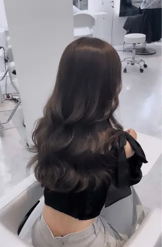 ロング カラー 石川 裕将のヘアスタイル