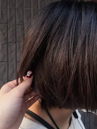 ショート カラー こいき/ブラウン・ 暖色/艶カラー🎀✨のヘアスタイル