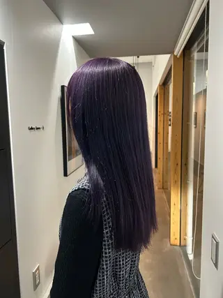 カラー 井上 凜のヘアスタイル