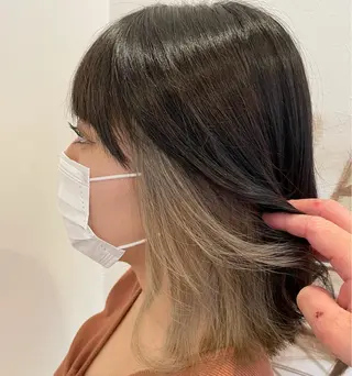 カラー 古澤 あかねのヘアスタイル