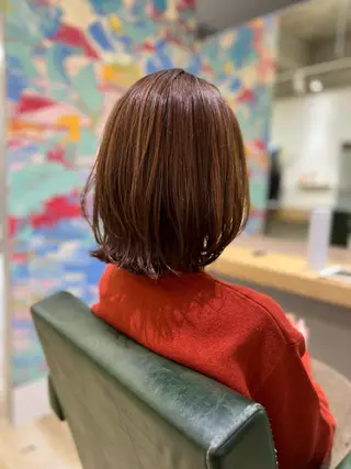 ミディアム 種村 さらのヘアスタイル