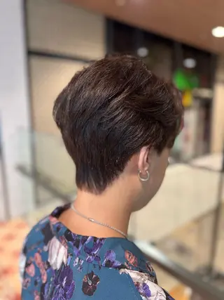 メンズ ダウンパーマ韓国ヘア 櫻井健のヘアスタイル