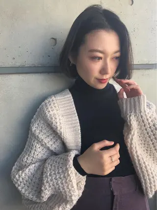 ショート カラー パーマ 🍊千葉 未来🍊店長のヘアスタイル