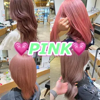 セミロング カラー Kana 🍋 ハイトーン【高円寺】のヘアスタイル