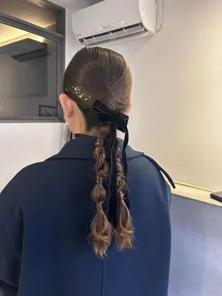 ロング ヘアアレンジ Shall hair design所属・黒田 友莉のヘアスタイル