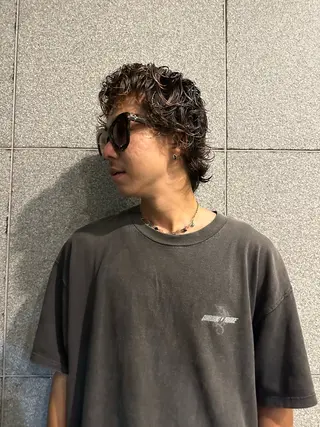 ショート パーマ メンズ NERO      HAIR SALON所属・塚本 幸司郎のヘアスタイル