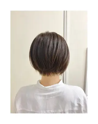 ショート ヘアー    アンド  フェイス  Lien所属・橋口 千裕のヘアスタイル