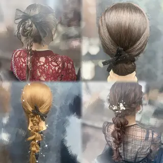ヘアアレンジ OZ梅田♡ ゆはなのヘアスタイル