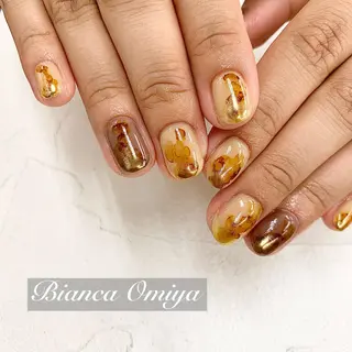 ネイル ビアンカ大宮 店長 モリサワレイラのネイルデザイン