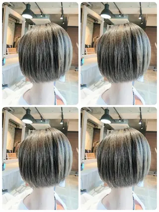 ショート alushe 岡 陽子のヘアスタイル