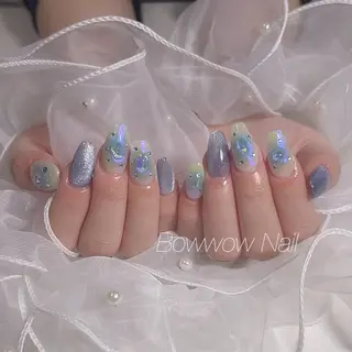 ネイル Bow wow Nail さや🧸のネイルデザイン