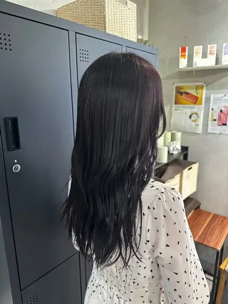 ロング JOS所属・上野ハイトーン/デ ザイン✂︎touiのヘアスタイル