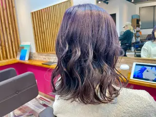 ミディアム SALOWIN心斎橋Suite店所属・ブリーチ毛にもできる 縮毛矯正|鷹司郎のヘアスタイル