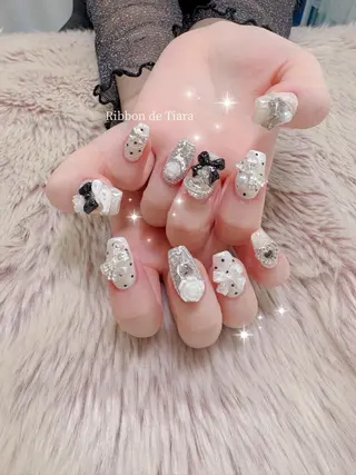 ネイル Ribbon de Tiara MAKIのネイルデザイン