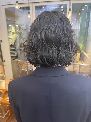 ショート カラー パーマ メイクス表参道所属・ショート/ボブ 矢野湧也のヘアスタイル