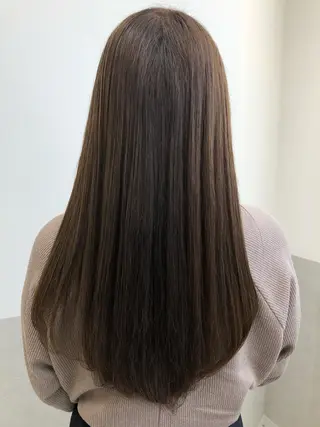 ロング カラー 天野 涼のヘアスタイル