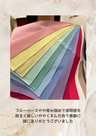 パーソナルカラー診断 自由が丘💐ブルームのその他イメージ